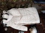 Nieuwe ecru jas met kap m 44 afneembare pels, Kleding | Dames, Jassen | Winter, Ophalen of Verzenden
