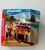 Playmobil piraat 9358 100% compleet, Complete set, Ophalen of Verzenden, Zo goed als nieuw