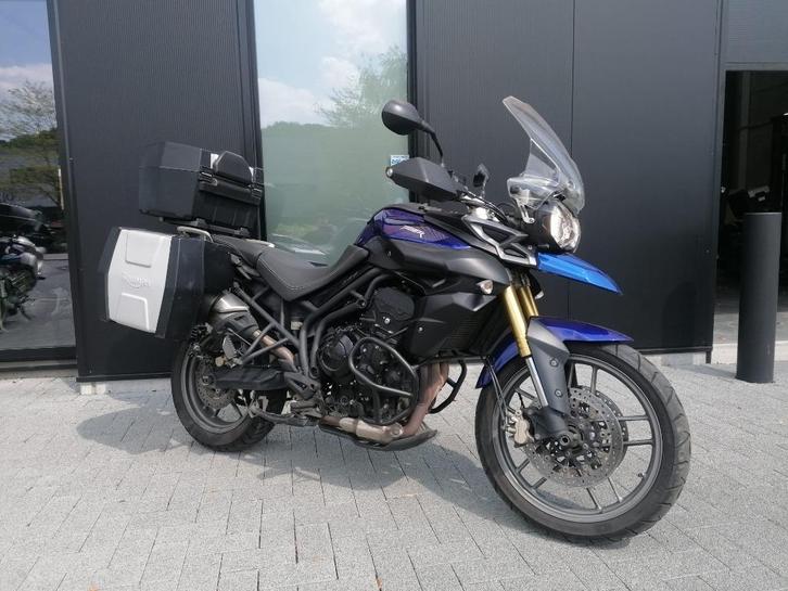 Triumph Tiger 800 ABS Met Garantie!, Motoren, Motoren | Triumph, Bedrijf, Toermotor, meer dan 35 kW, 3 cilinders, ABS, Handvatverwarming