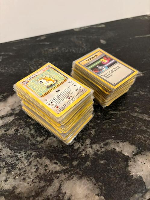 POKEMON BASE SET KAARTEN 1999, Hobby en Vrije tijd, Verzamelkaartspellen | Pokémon, Ophalen