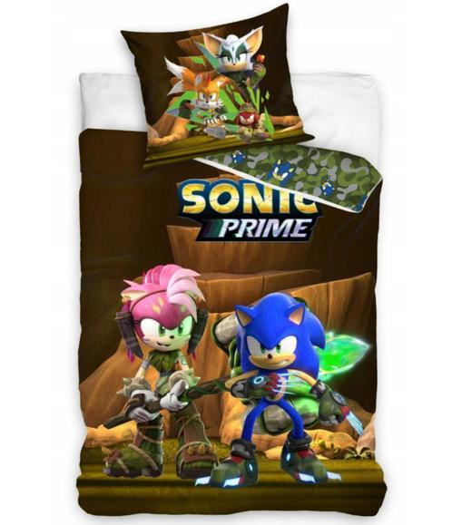 Sonic Dekbedovertrek 140 x 200 cm - Amy Rose, Kinderen en Baby's, Kinderkamer | Beddengoed, Nieuw, Dekbedovertrek, Jongetje, Ophalen of Verzenden