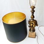 LAMP DEKNUDT LUSTRERIE | 80'S BE Hollywood Regency | Messing, Ophalen, Gebruikt, Hollywood Regency, Metaal