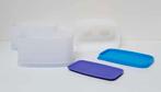 Tupperware™ « Décotours - Empil"O"frais » 200 x 3, Ophalen of Verzenden, Nieuw, Blauw, Bus of Trommel