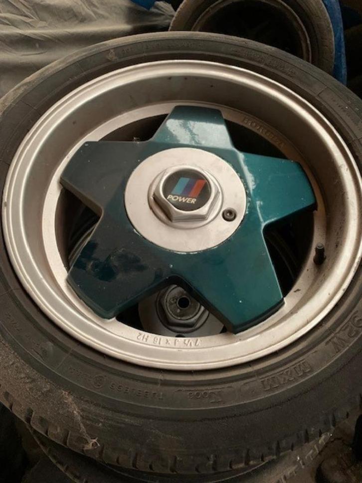 BMW E36 velgen - banden, Auto-onderdelen, Banden en Velgen, Banden en Velgen, 16 inch, Personenwagen, Gebruikt, Ophalen