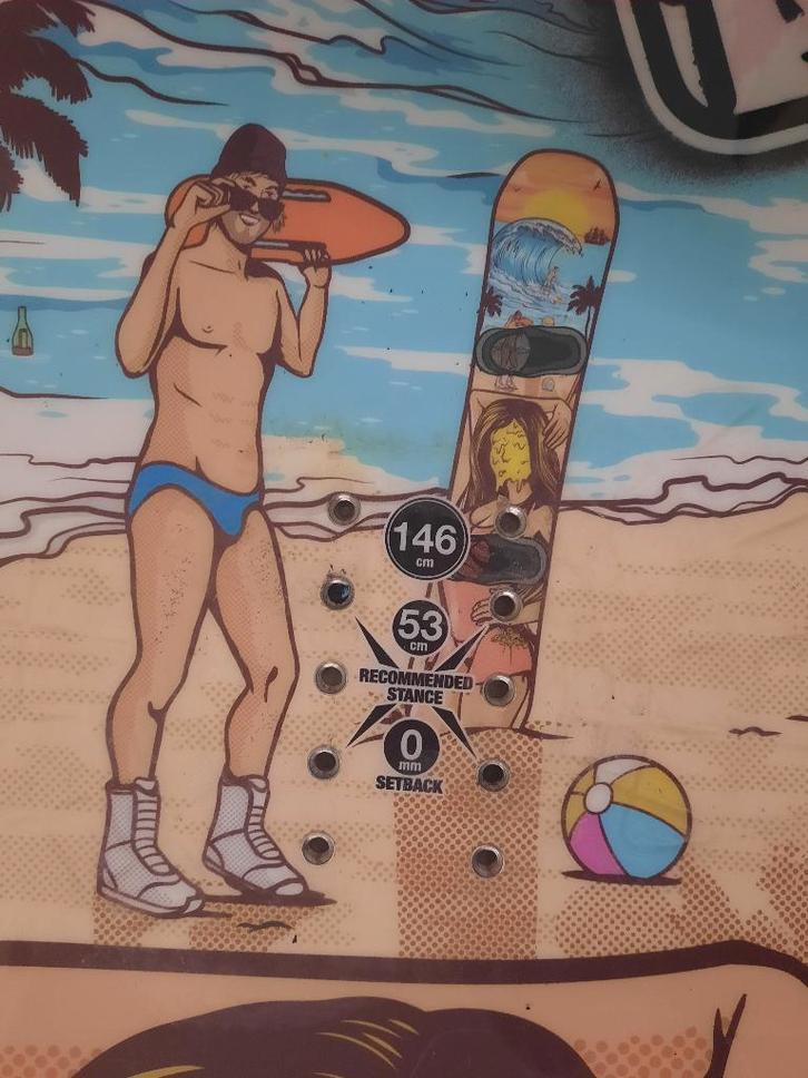 Snowboard junior APO 146cm, Sport en Fitness, Snowboarden, Gebruikt, Board, Ophalen