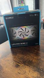 Lian li uni fan sl140 white rgb 2 pack, Enlèvement ou Envoi, Refroidisseur ordinateur à air, Neuf