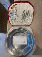 Coffret couverts dessert et plateau inox Gnutti Andrea, Enlèvement