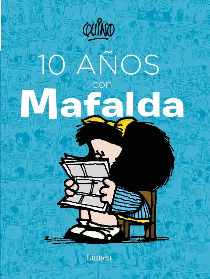 10 AÑOS con Mafalda - Spaanse versie - 2017, Boeken, Stripverhalen, Zo goed als nieuw, Eén stripboek, Ophalen