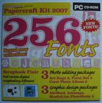 Scrapbook magazine Papercraft kit 2007 256 Fonts CD-Rom, Hobby & Loisirs créatifs, Scrapbooking, Comme neuf, Autres marques, Autres types
