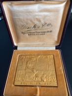 Herdenkingsmedaille internationale tentoonstelling 1927, Postzegels en Munten, Penningen en Medailles, Ophalen of Verzenden