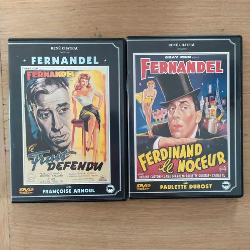 Lot Fernandel René Chateau TBE, Cd's en Dvd's, Dvd's | Klassiekers, Drama, 1940 tot 1960, Ophalen of Verzenden