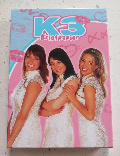 K3 Briefpapier met Karen Kristel & Kathleen, Verzamelen, Film en Tv, Zo goed als nieuw, Film, Gebruiksvoorwerp, Ophalen