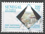 Senegal 1996 - Yvert 1181 - Nationale Parken - 220 F. (ST), Timbres & Monnaies, Timbres | Afrique, Affranchi, Envoi