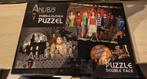 Het huis Anubis Dubbelzijdige puzzel 99 stukjes., Ophalen, Meer dan 50 stukjes, Zo goed als nieuw, Van hout