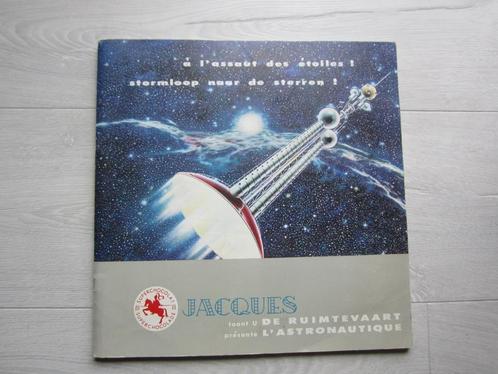 Chocolat Jacques - A l'assaut des étoiles 1965, Boeken, Prentenboeken en Plaatjesalbums, Gelezen, Plaatjesalbum, Ophalen of Verzenden
