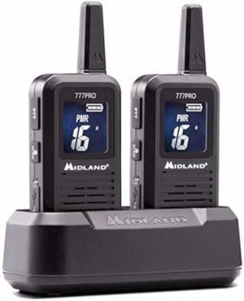 Midland LPD/PMR  Walkietalkie 2 stuks GRATIS LEVERING, Telecommunicatie, Portofoons en Walkie-talkies, Nieuw, Portofoon of Walkie-talkie