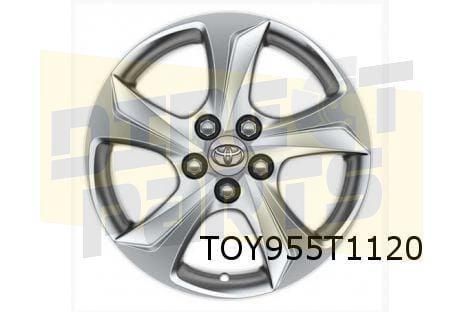 Toyota Yaris (9/20-) velg Aluminium 15'' zilver Origineel! P, Auto-onderdelen, Banden en Velgen, Band(en), 15 inch, Personenwagen