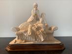 7 porseleinen beelden van auro belcari, Antiek en Kunst, Ophalen
