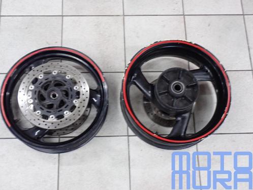 Velgenset voor de Yamaha YZF 1000 R 1996 - 2001 thunderace y, Motoren, Onderdelen | Yamaha, Gebruikt, Ophalen of Verzenden