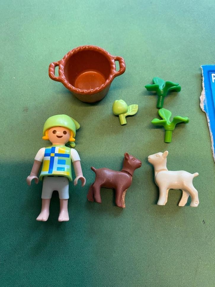Playmobil Specials Set 4674 Meisje met geitjes, Kinderen en Baby's, Speelgoed | Playmobil, Zo goed als nieuw, Complete set, Ophalen of Verzenden