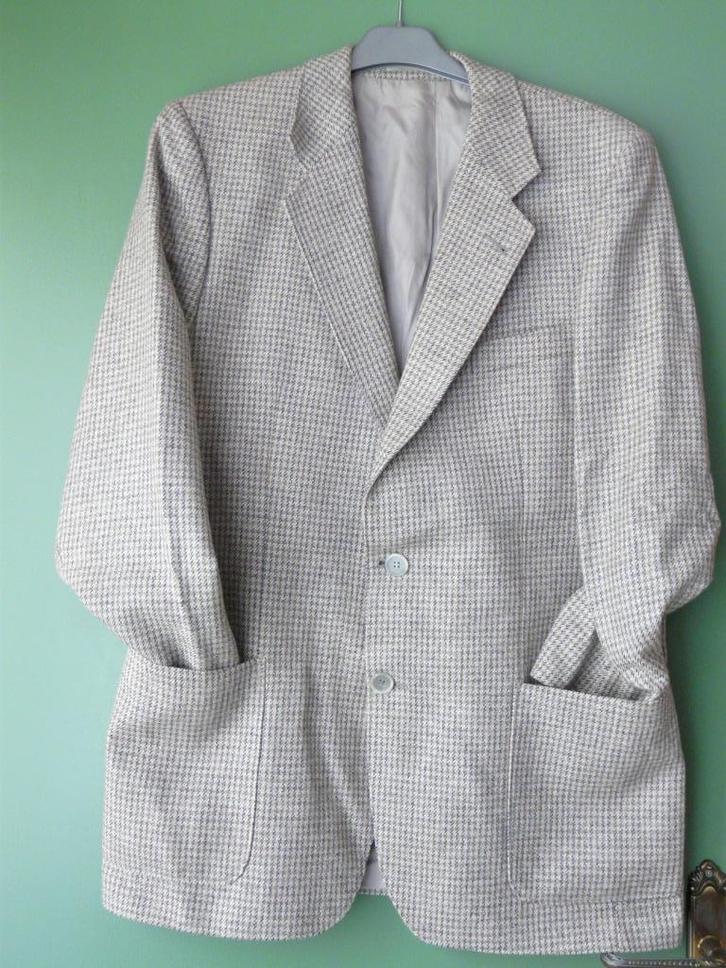 5 nog mooie vintage herenvestons maat 48-50, Kleding | Heren, Kostuums en vesten, Gedragen, Maat 48/50 (M), Overige kleuren, Ophalen