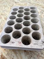 stekplaat plantplaat zaaiplaat 24 plantgaten, Enlèvement ou Envoi, Moins de 25 cm, Synthétique, Utilisé