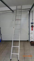 3-delige aluminium zolder ladder, Doe-het-zelf en Bouw, Ladders en Trappen, Ophalen of Verzenden, Zo goed als nieuw, Ladder, Opvouwbaar of Inschuifbaar