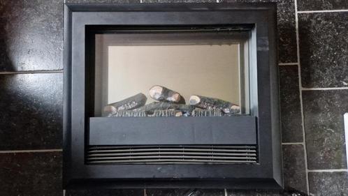 Imitatie elektrisch fornuis met open haard, Huis en Inrichting, Kachels, Zo goed als nieuw, Inbouw, Houtkachel, Elektrisch, Ophalen