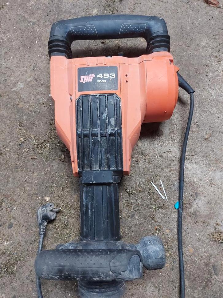 Spit 493 SDS-MAX Breekhamer 1700W - 054339  Met beitels t, Doe-het-zelf en Bouw, Gereedschap | Overige machines, Zo goed als nieuw