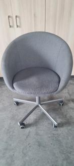 Burostoel grijs op wielen en draaiend, Ophalen, Grijs