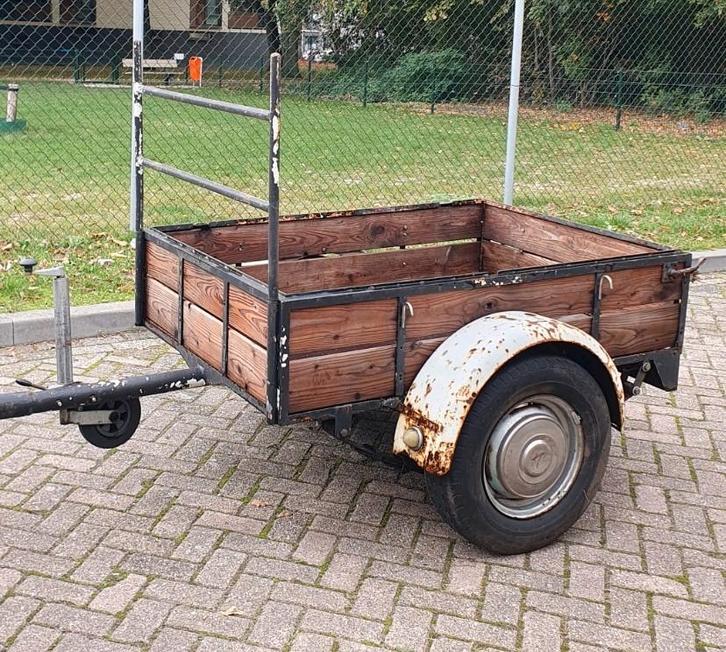 Aanhangwagen | Goede verlichting! | + Neuswiel, Auto diversen, Aanhangers en Bagagewagens, Zo goed als nieuw, Ophalen