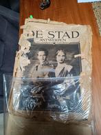 Voorpagina's "De Stad", Krant, Ophalen of Verzenden, 1920 tot 1940