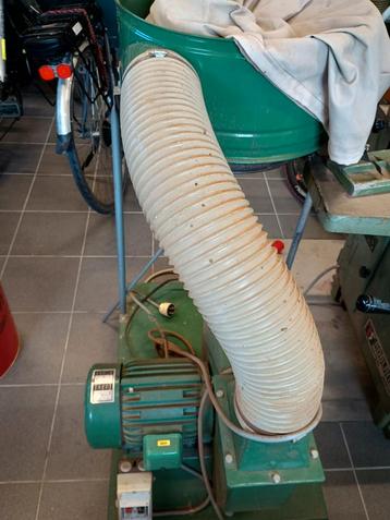 Afzuiging houtbewerking machines 3f, Doe-het-zelf en Bouw, Ophalen, Zo goed als nieuw