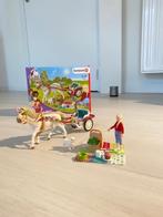 Schleich paardenkar met toebehoren, Kinderen en Baby's, Ophalen, Zo goed als nieuw, Jongen of Meisje