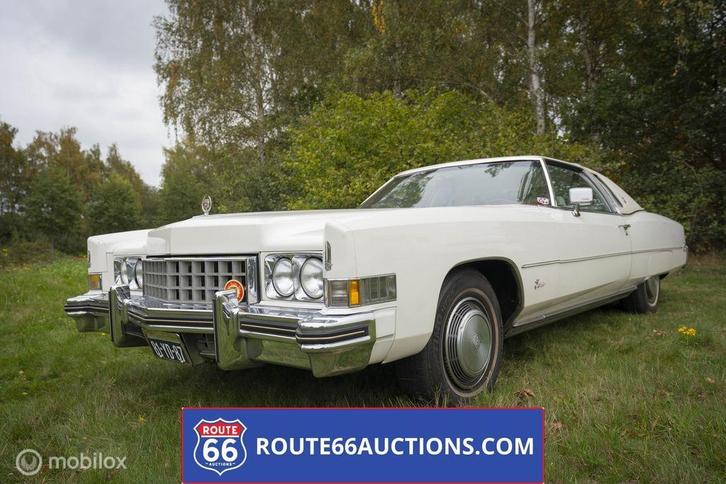 Cadillac Fleetwood Eldorado Coupe | 1973 | Route 66 Auctions, Autos, Oldtimers & Ancêtres, Entreprise, Achat, Cadillac, Essence