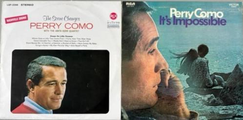 2 lp's Perry Como, CD & DVD, Vinyles | Musiques de film & Bandes son, Comme neuf, 12 pouces, Enlèvement