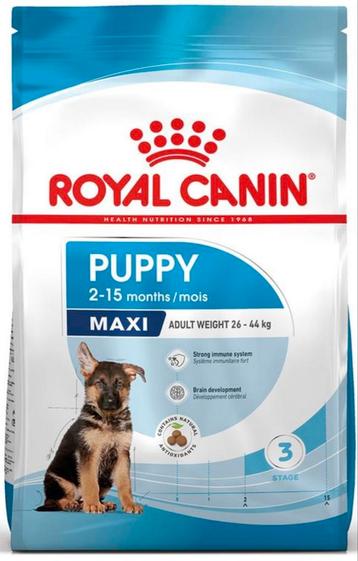 Nieuw! 15kg Royal Canin Maxi puppy- grote zak van 15kg!!