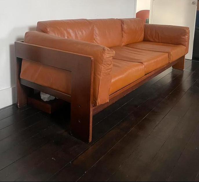 Tobia & Afra Scarpa Bastiano 3-Seater Sofa Gavina x Knoll, Huis en Inrichting, Zetels | Zetels en Chaises Longues, Zo goed als nieuw