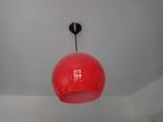 Vintage Designlamp rood, Huis en Inrichting, Lampen | Hanglampen, Ophalen of Verzenden, Zo goed als nieuw