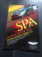 poster Aston Martin 2005 24 hours Spa Francorchamps, Ophalen of Verzenden, Auto's