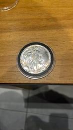 Pièce en argent american eagle 1988. 1 oz, Ophalen of Verzenden, Zilver, Zilver