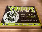 Poster the Cramps Luna theater, Verzamelen, Posters, Ophalen of Verzenden, Zo goed als nieuw