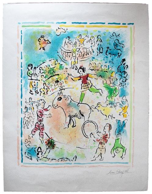 Litho Marc Chagall, Antiek en Kunst, Kunst | Litho's en Zeefdrukken, Ophalen of Verzenden