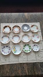 Antiek koffiekopjes schalen BONE CHINA Per stuk voor 1 euro, Antiek en Kunst, Antiek | Servies los, Ophalen of Verzenden