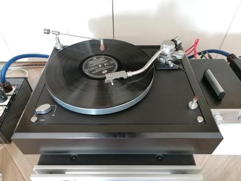 Thorens TD166 Jelco SA-250 Audiotechnica AT-F7 MC, Audio, Tv en Foto, Platenspelers, Thorens, Ophalen