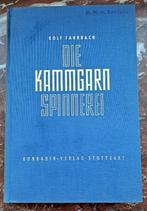 Die Kammgarnspinnerei - Rolf Fahrbach, Livres, Technique, Enlèvement ou Envoi, Génie mécanique, Utilisé, Rolf Fahrbach