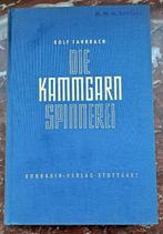 Die Kammgarnspinnerei - Rolf Fahrbach, Livres, Technique, Utilisé, Enlèvement ou Envoi, Rolf Fahrbach, Génie mécanique