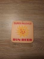 Oud bierviltje/sous bock sun beer, Verzamelen, Ophalen of Verzenden