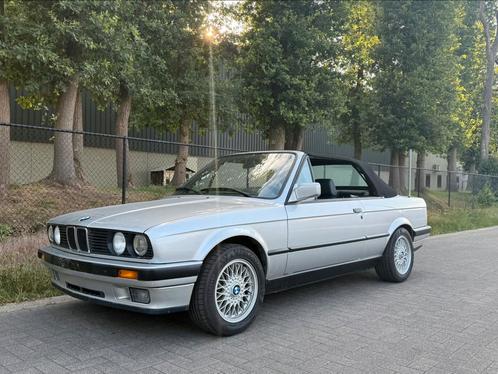 BMW 325i cabrio, Auto's, BMW, Bedrijf, Te koop, 3 Reeks, Benzine, Cabriolet, 2 deurs, Automaat, Zilver of Grijs, Blauw, Leder