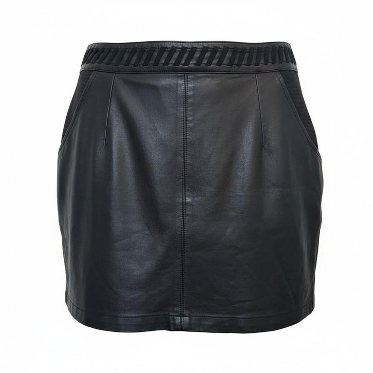 ✨️REVELATION Lederlook Rokje Maat M - BUNDELKORTING‼️✨️, Kleding | Dames, Rokken, Zo goed als nieuw, Maat 38/40 (M), Zwart, Boven de knie